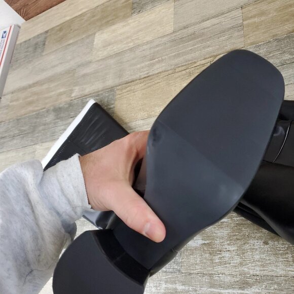 Madden Girl Winslow Block-Heel Stretch Dress Boots - Picture 9 of 10